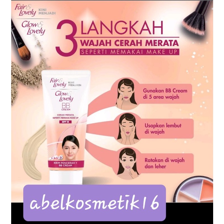 FAIR &LOVELY  Glow & Lovely BB Cream