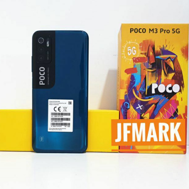 xiaomi poco m3 pro 5G 6/128 fullset lengkap original
