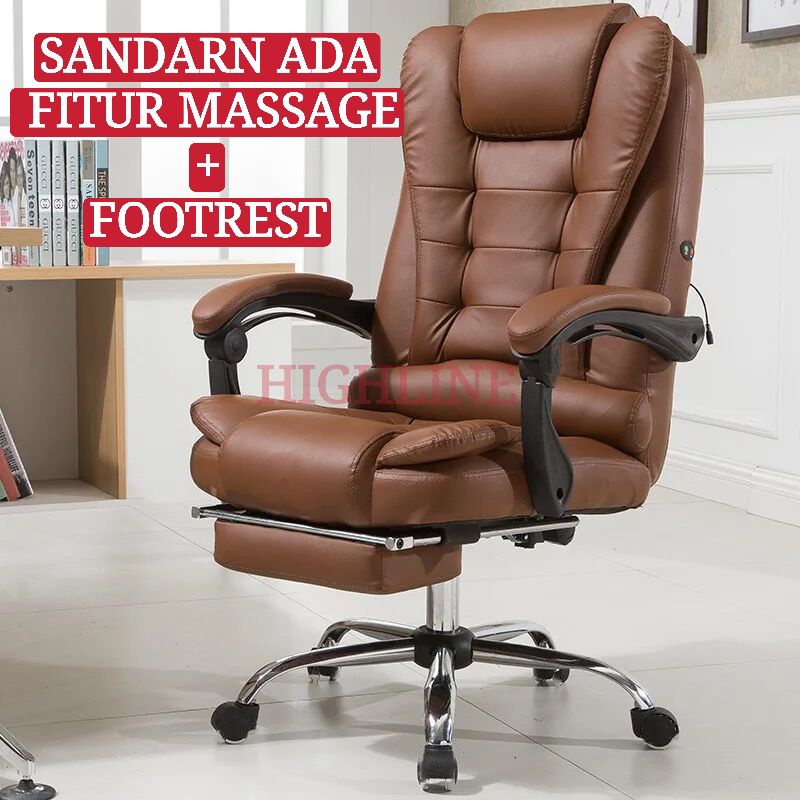 KURSI KANTOR KURSI KERJA DIREKTUR KURSI GAMING-8809 Amber