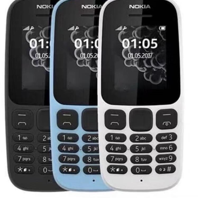 NEW [ HandPhone ] HP N0KIA 105 2017 SINGLE SIM