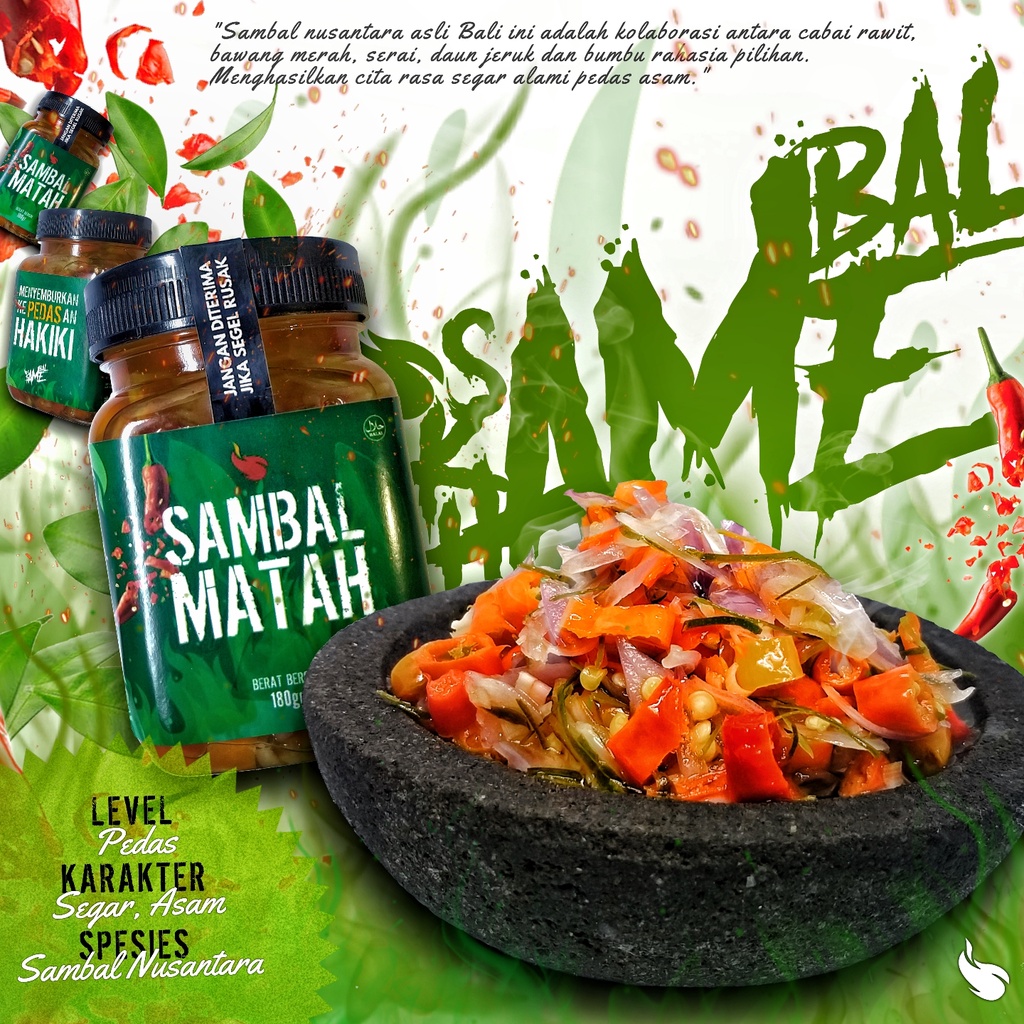 

Sambal Kame Hame - Sambal Matah 180 gr