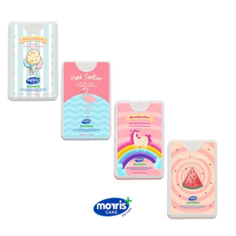 MORRIS HAND SANITIZER  POCKET GIRL 18ML EDISI SPESIAL / MORRIS CARE