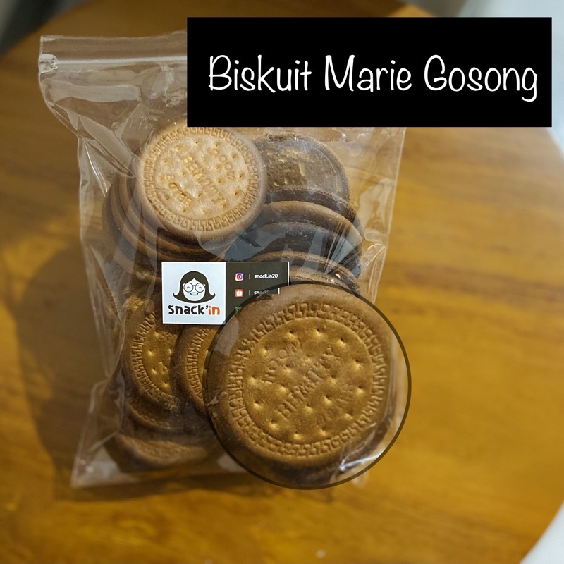Biskuit regal marie gosong biasa , snackin20