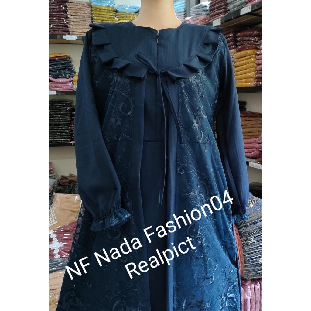Floreta Dress / ( UKuran M~L~XL ) Baju Wanita Muslim Barukat Gelitter Tile Burdil  / Gamis dress Termurah / Gamis Wanita Pesta Kondangan / Dress maxi / Tunik Barukat Gelitter Termurah / gamis syai Kondamgan / Dress Lagi Piral / Gamis Gress Kekinia Natal
