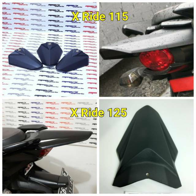 ekor tail belakang x ride 115 dan 125