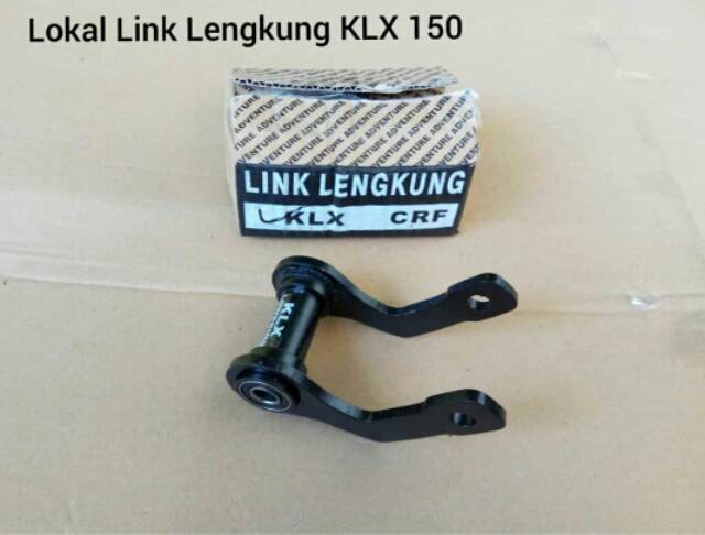 Unitrack Link Lengkung Link Standar Lowering KLX Dtracker CRF 150L WR 155 Hitam