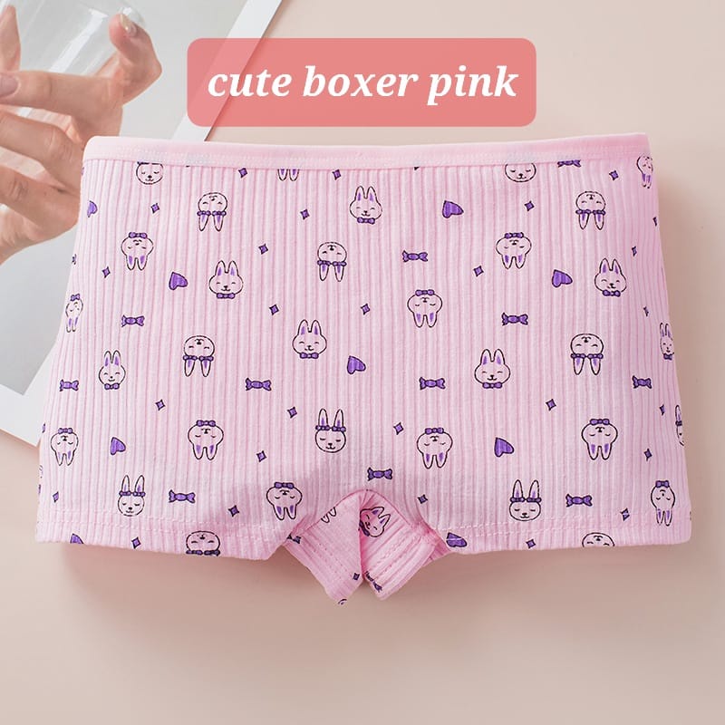 CUTE BOXER PANTIE CELANA DALAM ANAK CEWEK LUCU PAKAIAN DALAM IMPORT NOT SOREX KATUN ADEM