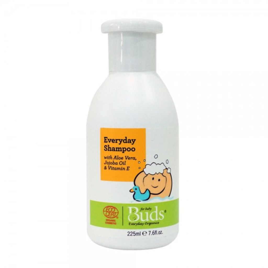 Buds Everyday Shampoo 225ML / Sampo Mandi Perawatan Kulit Bayi dan Anak