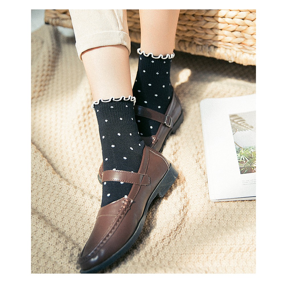 KK-01 kaos kaki pendek lolita renda fashion jepang korea daily socks