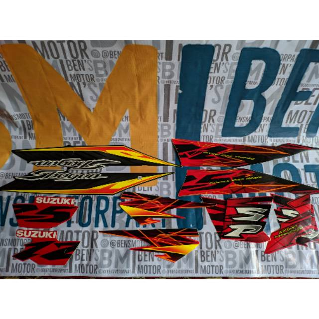 Striping Body Shogun Sp 125 / Decal Suzuki Shogun Sp