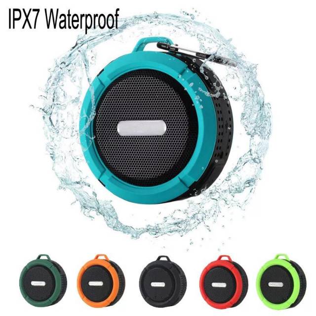 C6 portable waterproof Bluetooth speaker mini wireless speaker with TF card