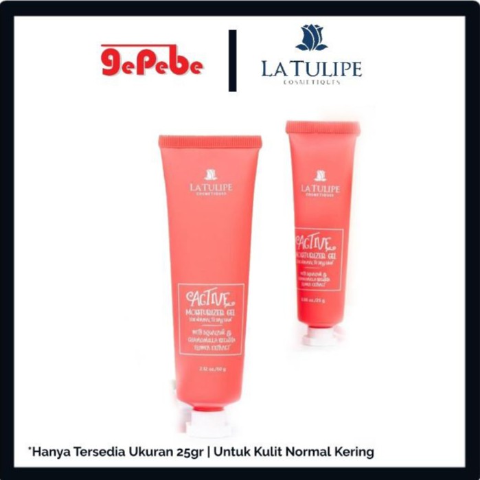 La tulipe mousturizer gel for dry skin 25gr