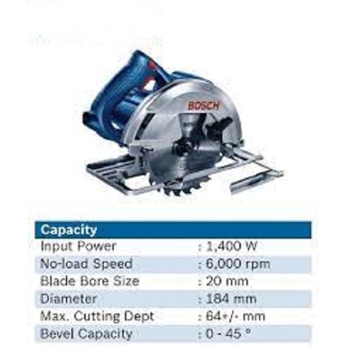 BOSCH Circular Saw GKS140 / Bosch Mesin Potong Kayu 7 Inch / Mesin Circular Saw