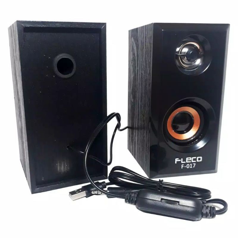 Speaker Fleco F-017 Speaker Komputer / Laptop / Handphone / USB Fleco F-017