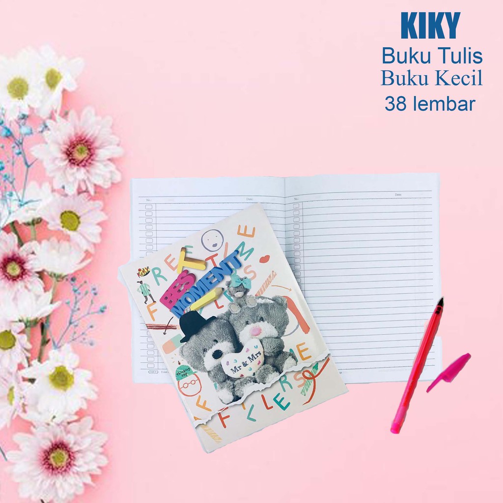 Buku Tulis * Kiky * 38 lembar * 16x21cm