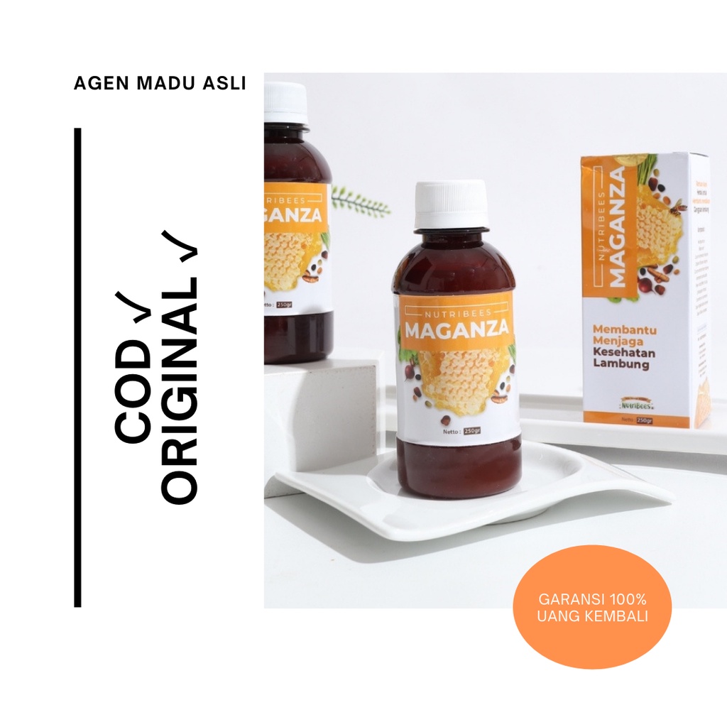

Madu-Madu Nutribees-Madu Asli-Lambung-Madu Maag-Madu Nutribees Maganza 250gr