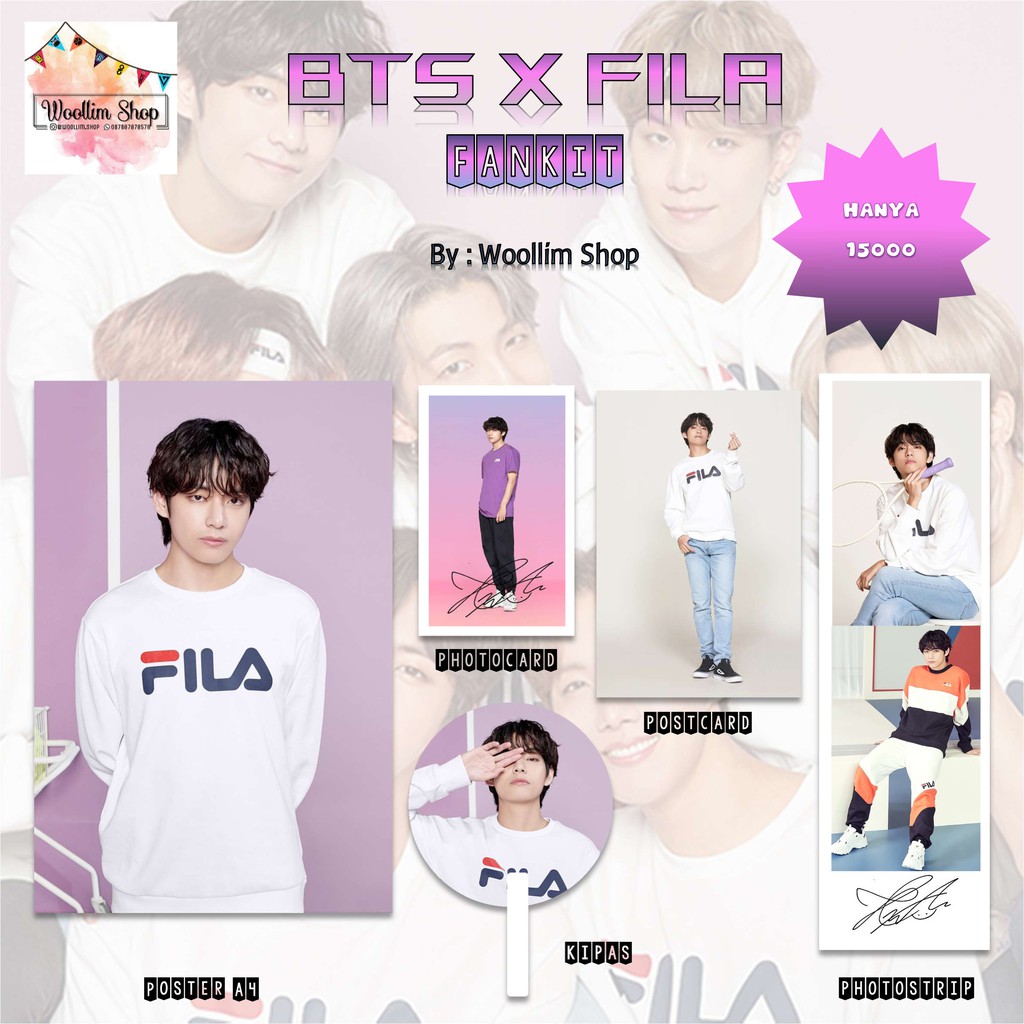 BTS x Fila Fankit