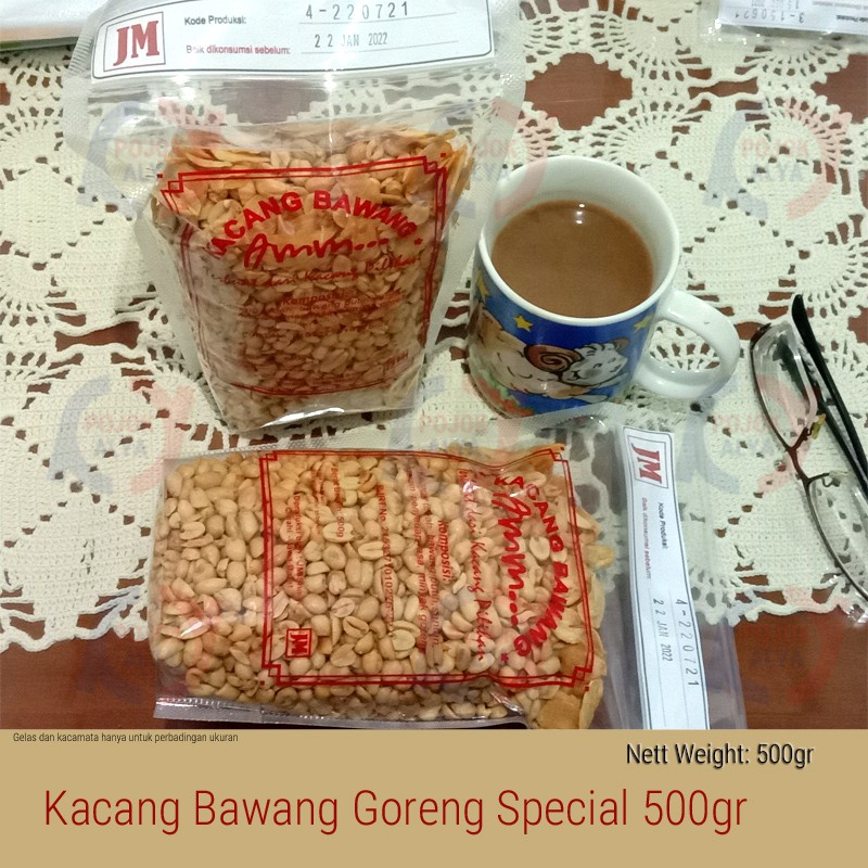 

Kacang Bawang Goreng 500gr enak gurih renyah