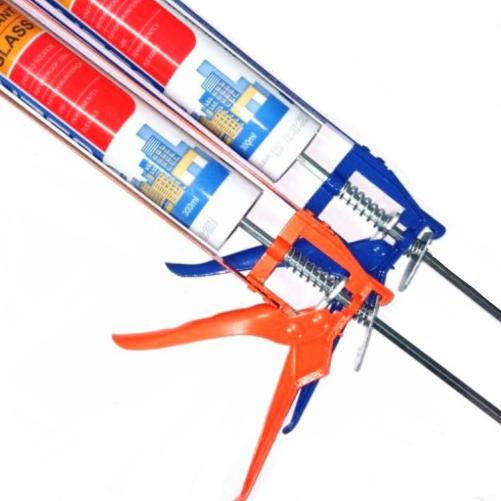 

♠ Paket Hemat Lem Silicone SealantAcetic Plus Gun Silicone Sealant - Clear Bening ♟
