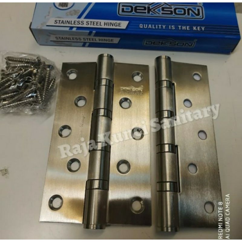 Engsel Dekson 5&quot;X3&quot;x3mmx4BB Ecoline/Engsel Pintu/Hinge Dekson 5 Inch