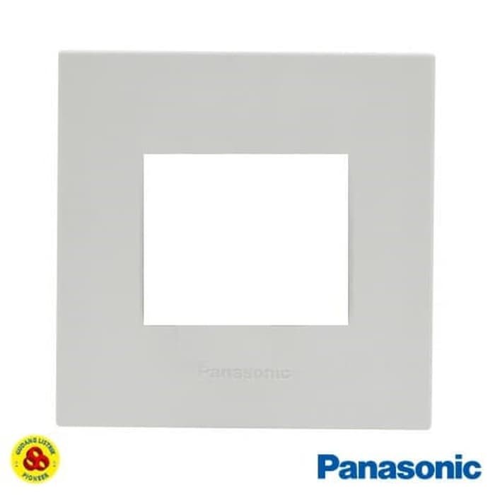 Panasonic Frame Saklar / Socket Outlet WESJ78029 1 Gang 2 Device Putih