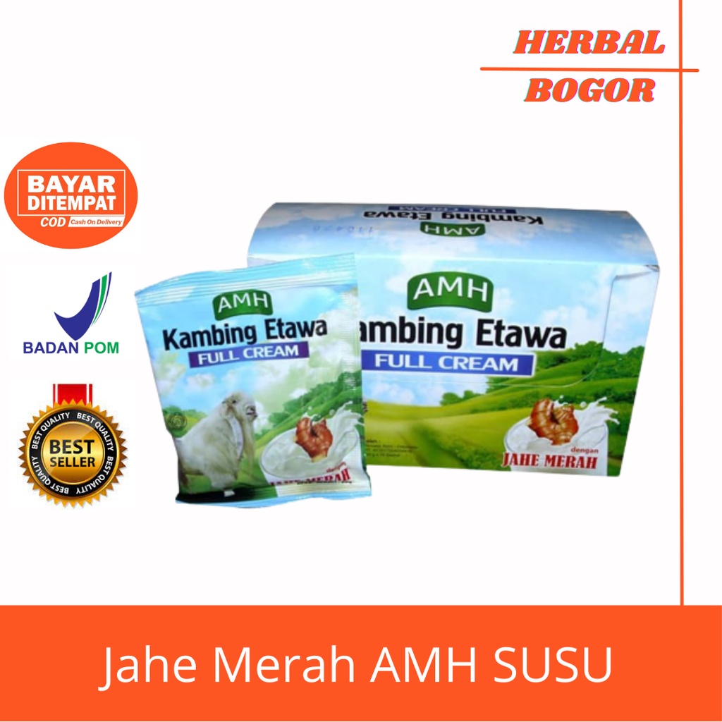 

Susu Kambing Etawa AMH Full Cream Original | Jahe Merah 10 Sachet | 250 gr Etawaku Susu Kambing Murni