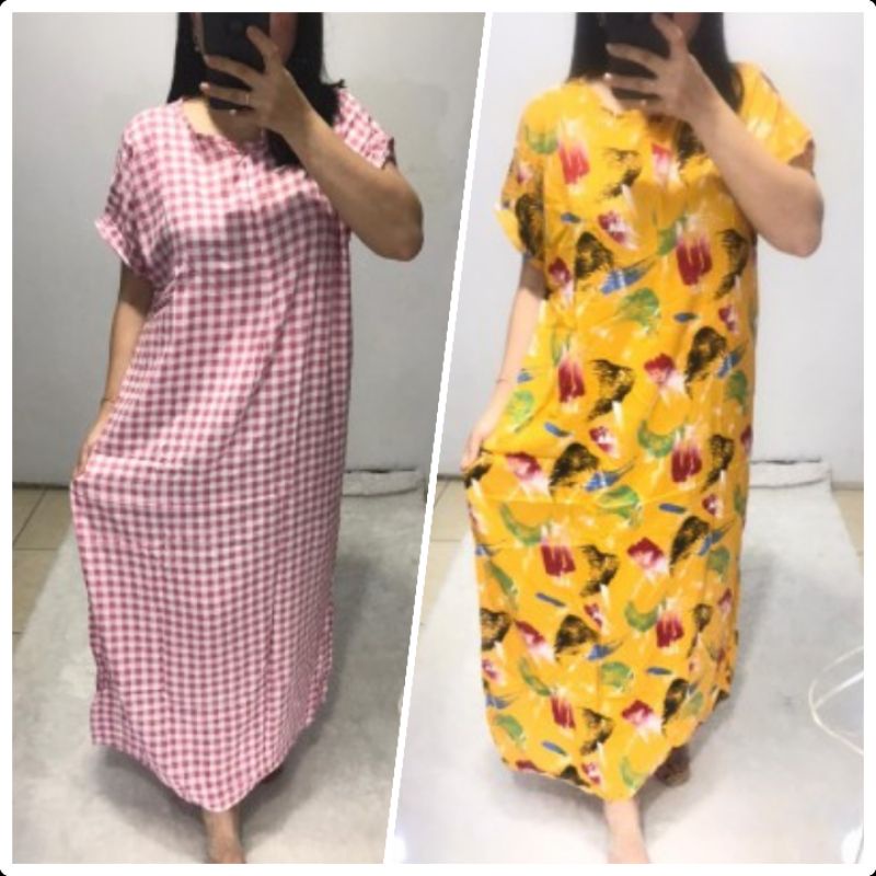 DASTER HABEL BUSUI PREMIUM SEMATAKAKI / Daster merk hebel busui friendly sematakaki