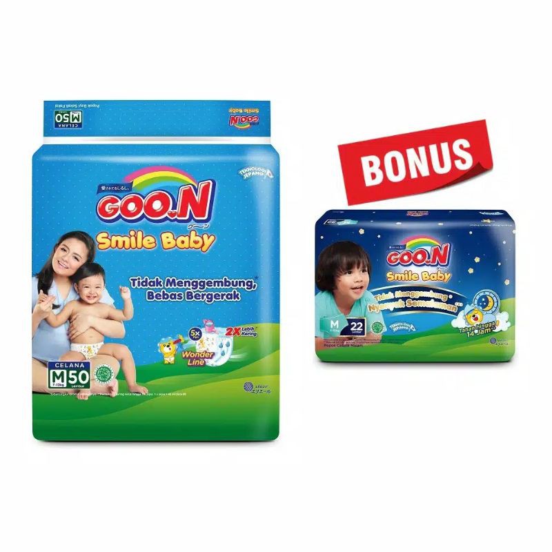 GOON smile baby all size wonder line pants dan night pants
