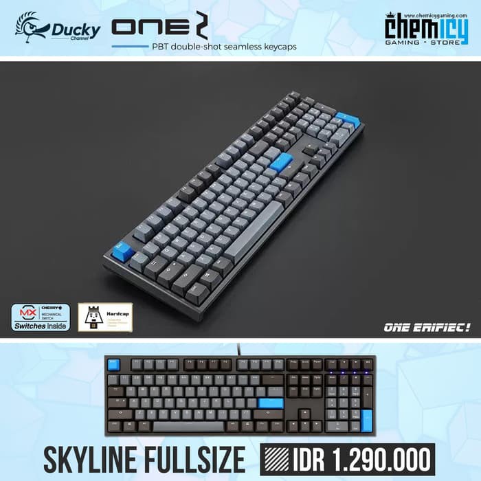 Ducky One 2 Skyline Fullsize Mechanical Keyboard