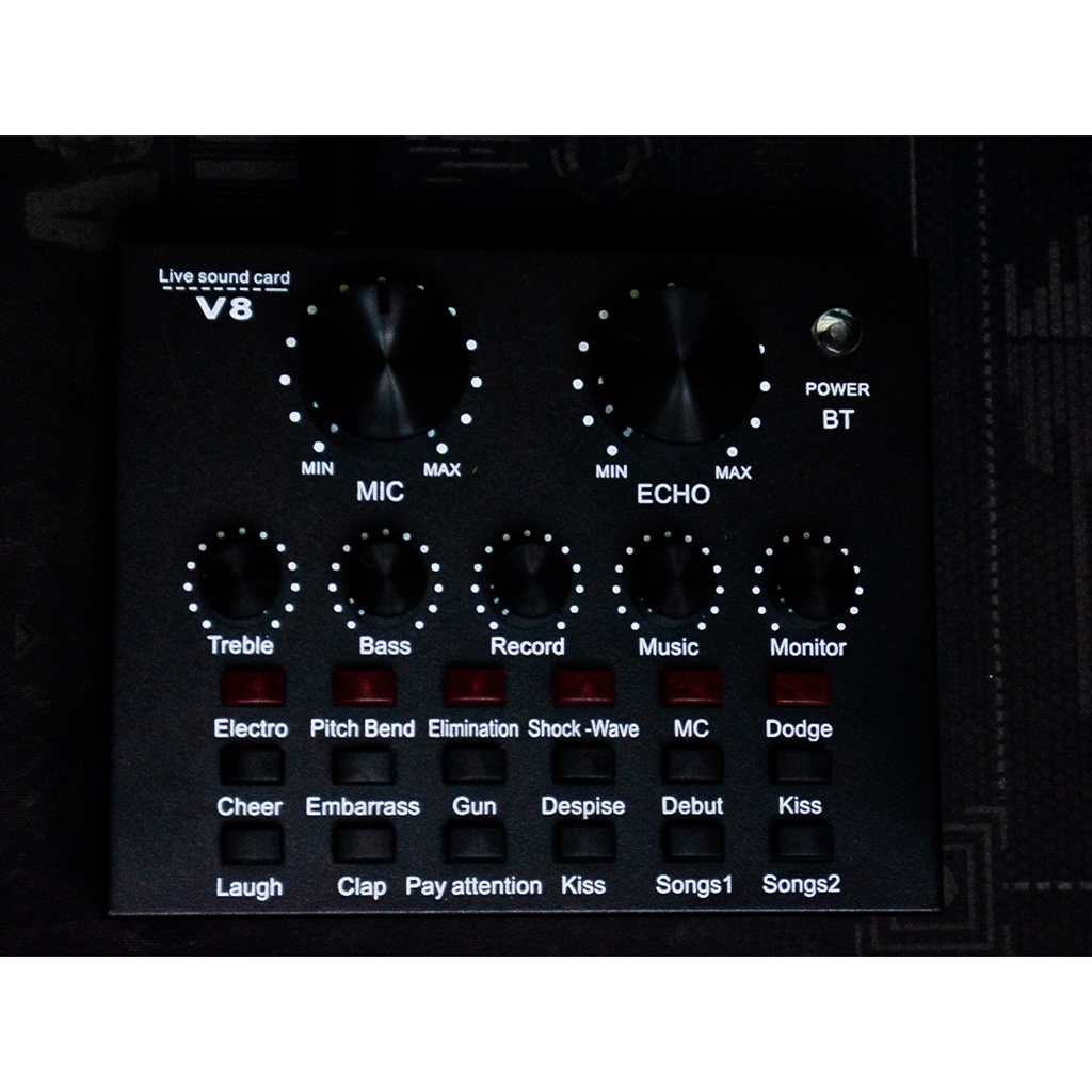 BM800 Paket Recording Fullset V8 Mixer Premium Microphone Condenser-2
