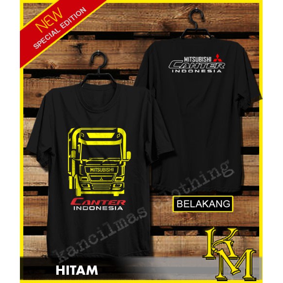KAOS TRUK MITSUBISHI CANTER INDONESIA MANIA KEREN
