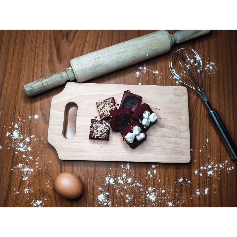 Red Velvet Mix Bars/brownies sekat/Red Velvet cheese cake + PESAN BUBBLE WRAP