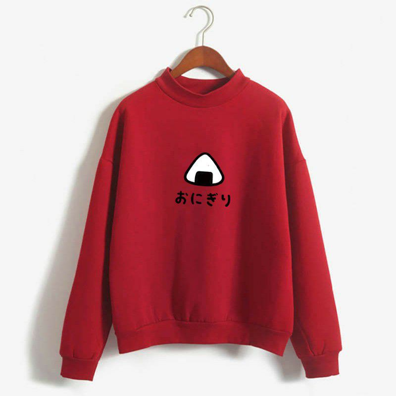 S - XXXXXL(6XL) Sweatshirt JAPANESE LOVE SUSHI Crewneck Harajuku Top Men And Woman OVERSIZE