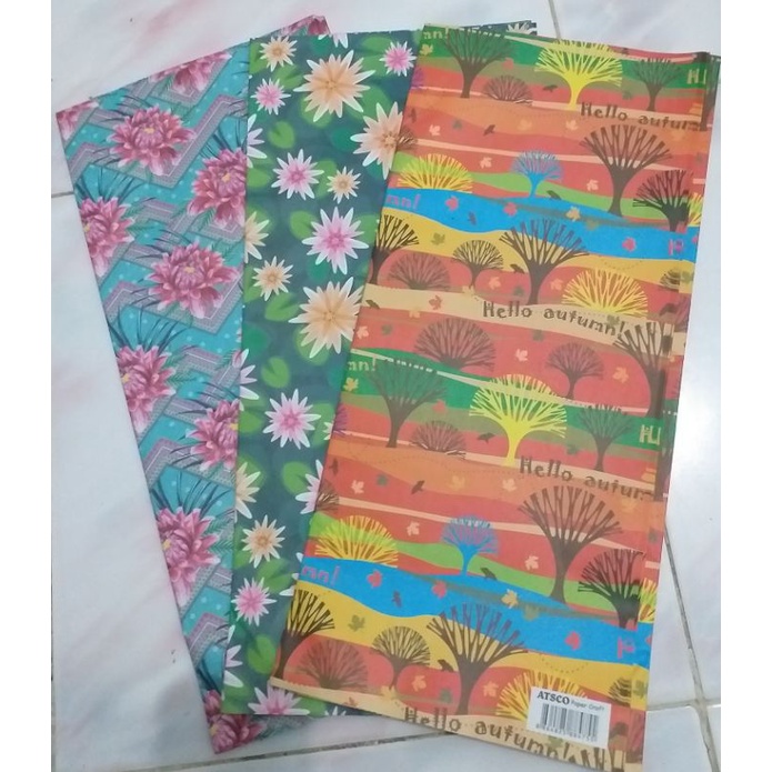 

Kertas kado standard (isi 50 lembar) murah
