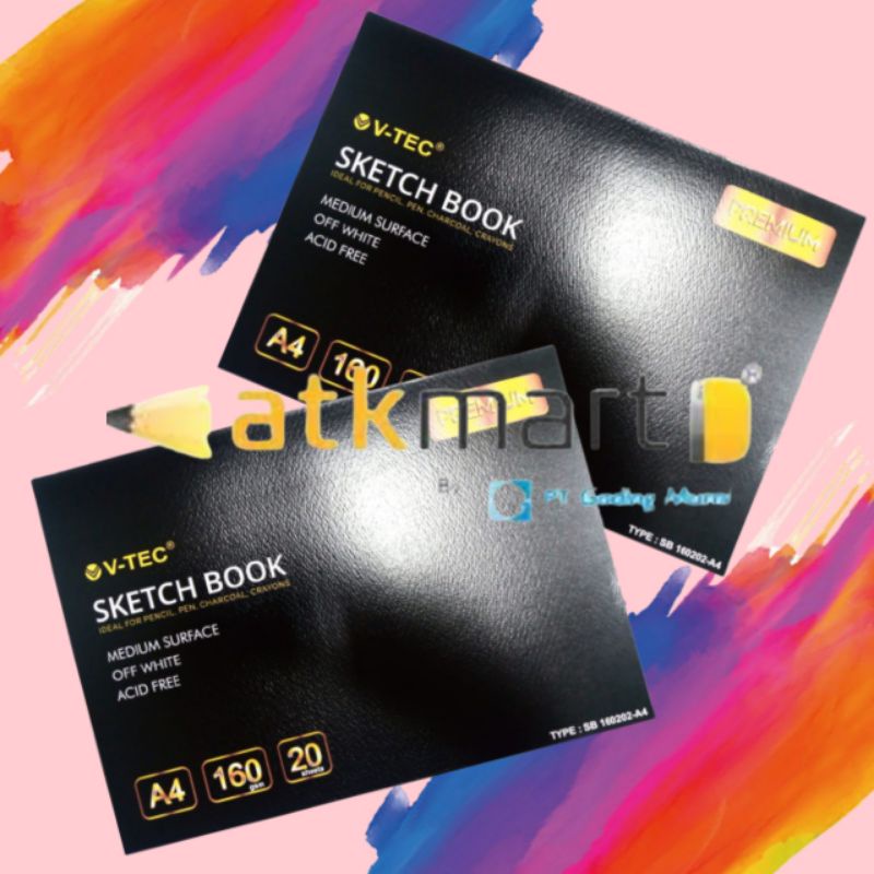 

V-TEC SKETCHBOOK A4 PREMIUM SB-160202