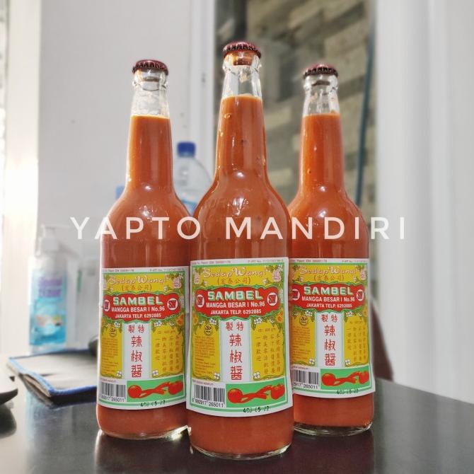 

[[COD]] Saos Sambal FT Sedap Wangi Mangga Besar 600ml BERMUTU Kode 63