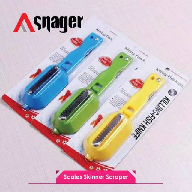 ALAT PEMBERSIH SISIK IKA  PISAU FISH SCALES PEELER