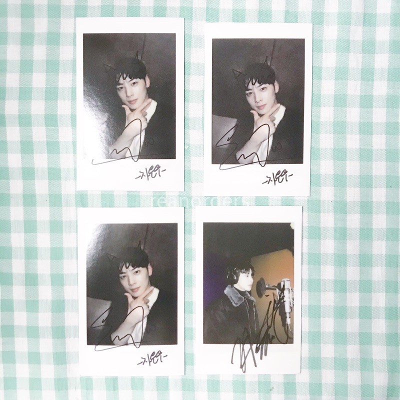 Polaroid Official True Beauty Eunwoo Inyeop