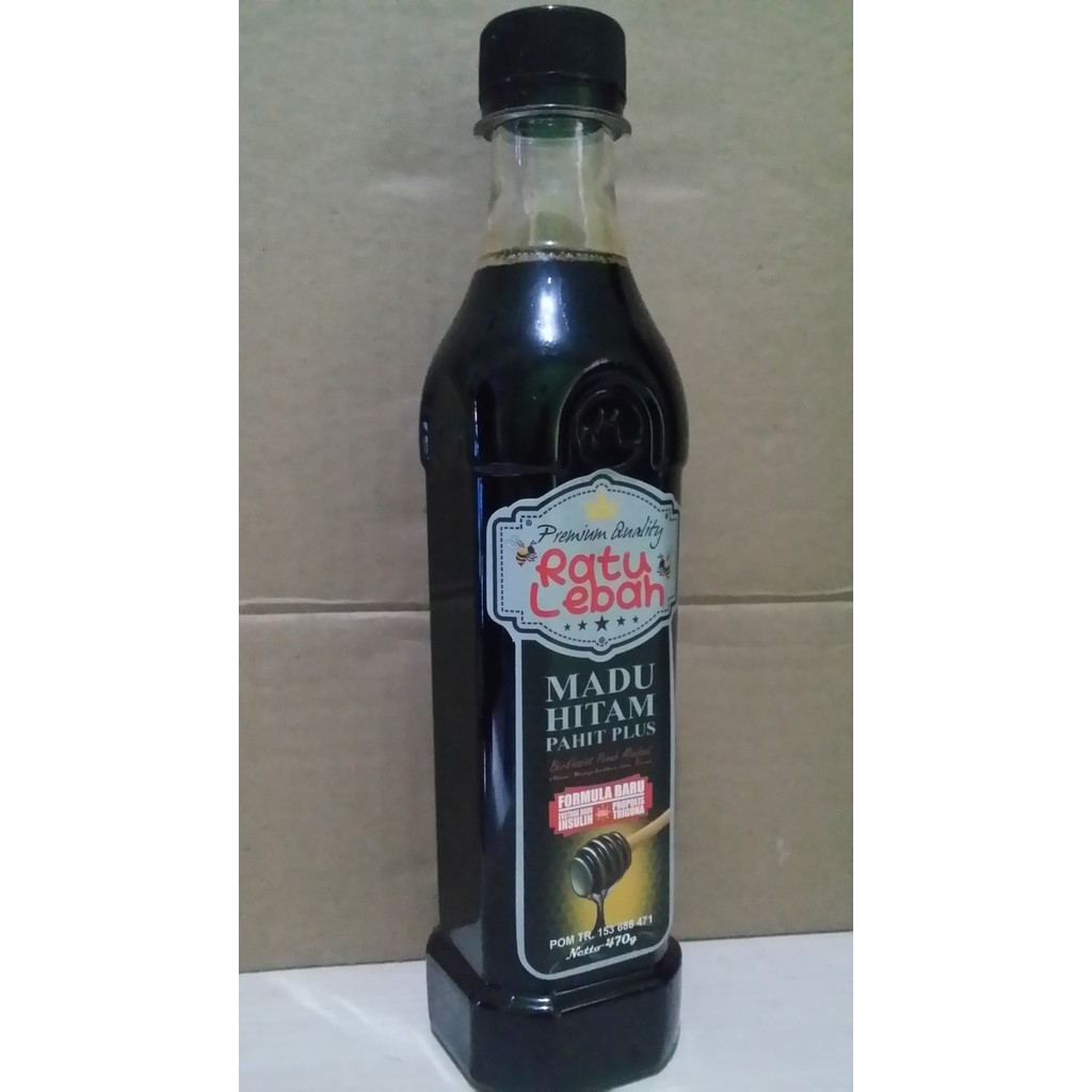 

Madu Hitam Pahit Propolis RATU LEBAH|Madu Diabetes, Kolesterol, dll