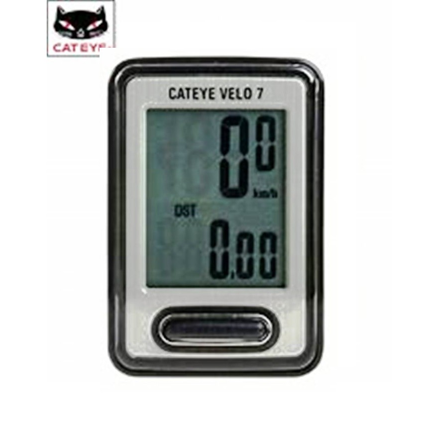 Jual Speedometer Cat Eye Velo 7 hitam Shopee Indonesia