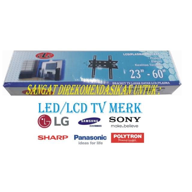 Bracket TV LED/LCD  untuk ukuran TV 23 - 60 Inch