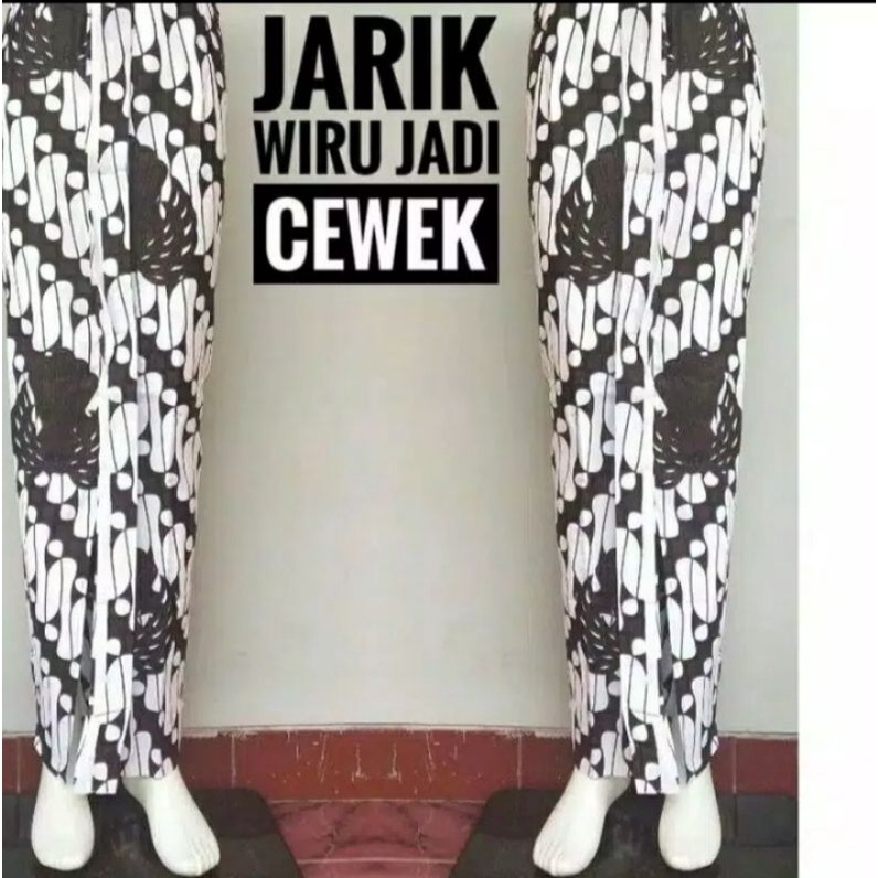 ROK JARIK WIRU WANITA DEWASA / ROK BATIK MOTIF RANDOM