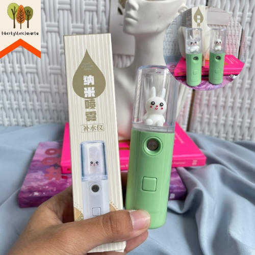 Nano Spray Wajah Muka Karakter Kelinci Lucu Bunny Rabbit Semprot Muka VIRAL Nano Mist Spray Portable