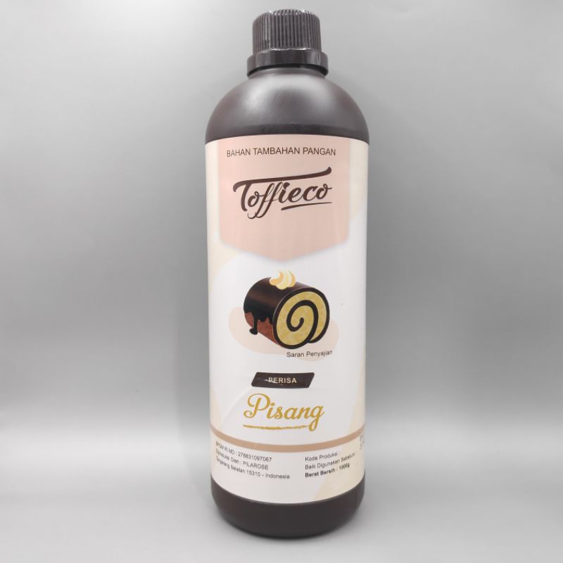 

Toffieco Pisang Flavour 1kg - Perisa Essence Tofieco Banana