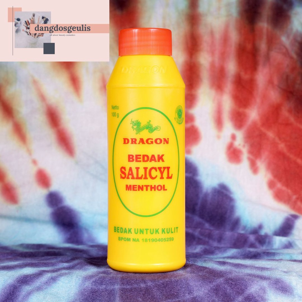 DRAGON Bedak Salicyl Mentol 100gr/Bedak Salicyl gatal/Dragon Bedak Salicyl Menthol 100gr/Bedak Gatal