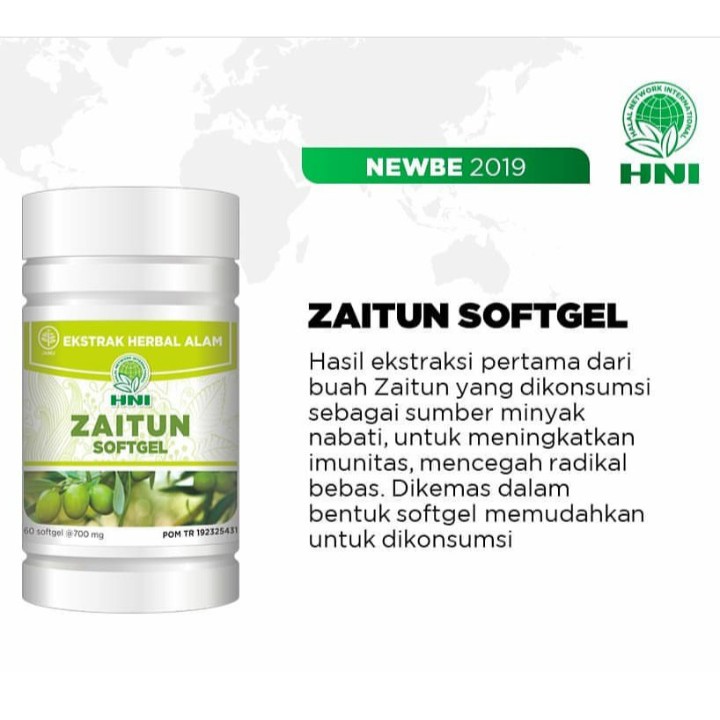 Minyak Zaitun Softgel Hni Hpai Kapsul Herbal Soft Gel Kesehatan Jantung Kolesterol Asli Olive Oil Shopee Indonesia