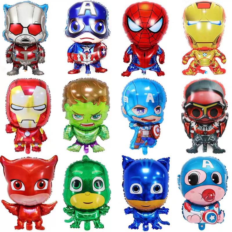 Jual Balon foil kartun Ballon foil karakter cartoon cute balon balon
