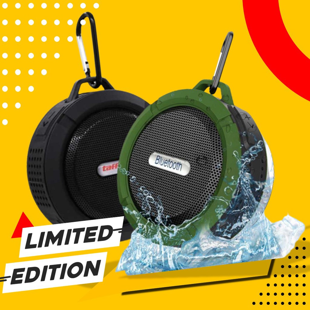 Speaker Bluetooth Portable Outdoor Bluetooth 3.0 360 Surround Sound handsfree sistem waterproof  Sim