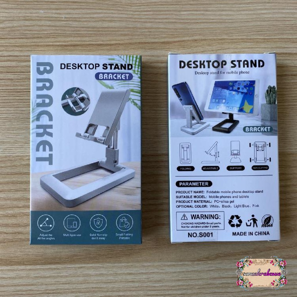 BM096 Bracket Holder phone Stand universal folding dudukan Hp tablet SB1124