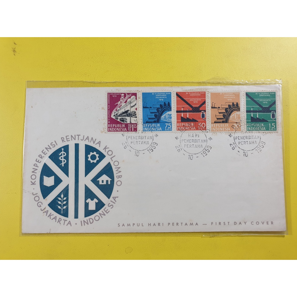 

Perangko SHP Konperensi Rentjana Kolombo Jogjakarta 1959